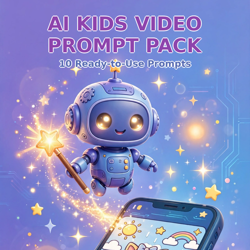 10 Ready-to-Use AI Kids Video Prompts (Reels & Shorts)
