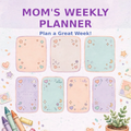 Mom's Weekly Planner — Plan a Whole Happy Week (Printable)